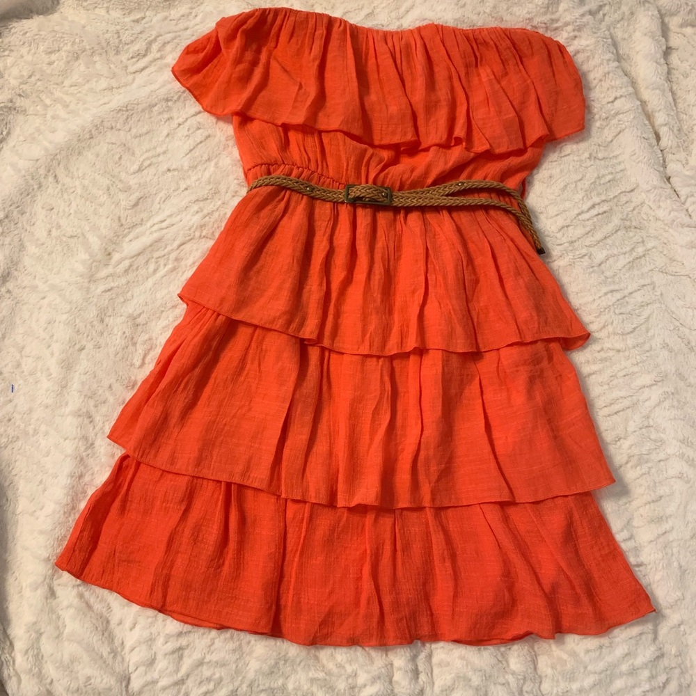 Strapless dress